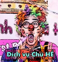 QC bên phải Chú hề