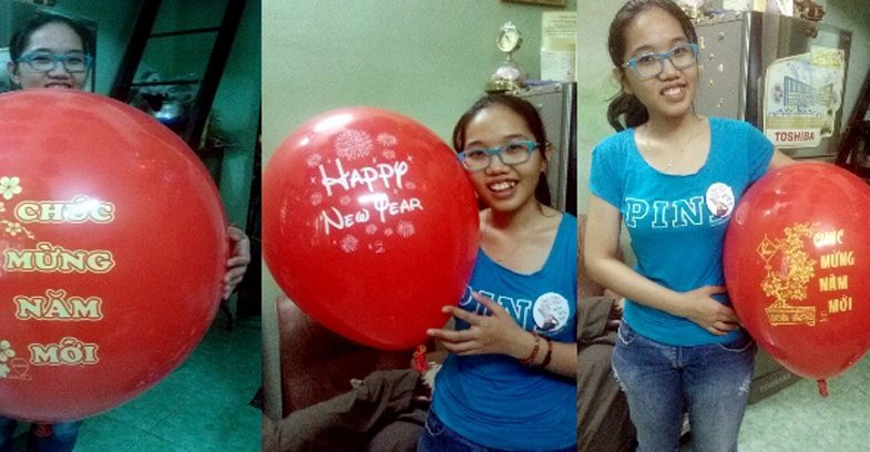 Bong Bóng Tết Chúc Mừng Năm Mới