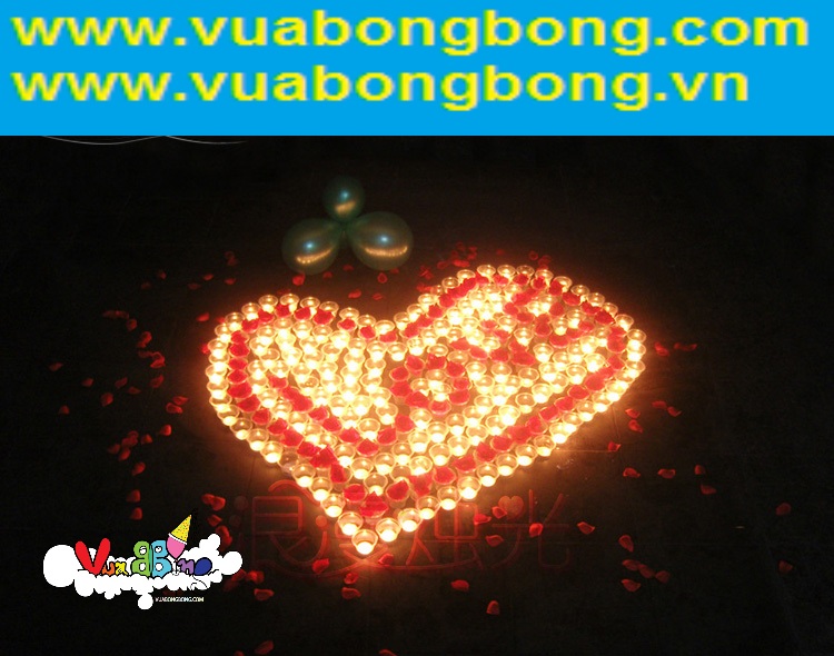 nến tealight trang trí