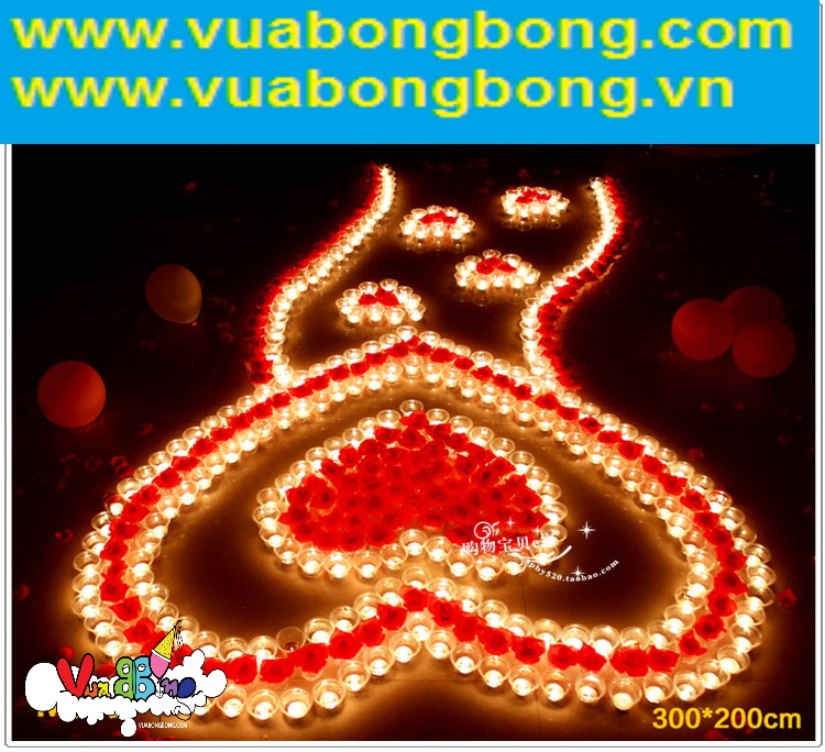 nến tealight trang trí